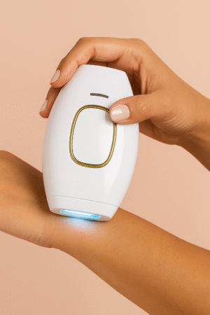 Épilateur laser permanent, indolore et adapté à toutes les zones du corps.